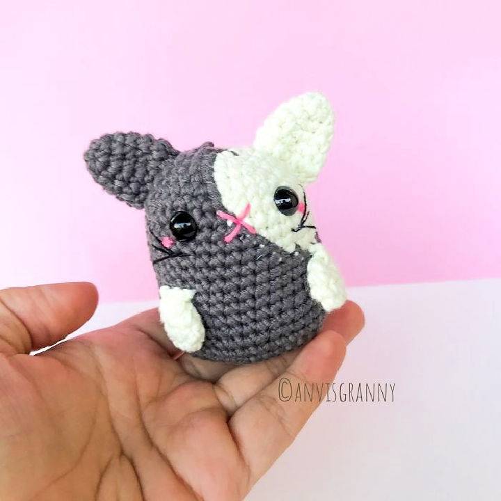 Simple Crochet Zodiac Rabbit Cat Pattern