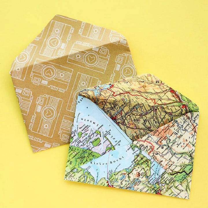 Simple DIY Recycle Paper Envelope