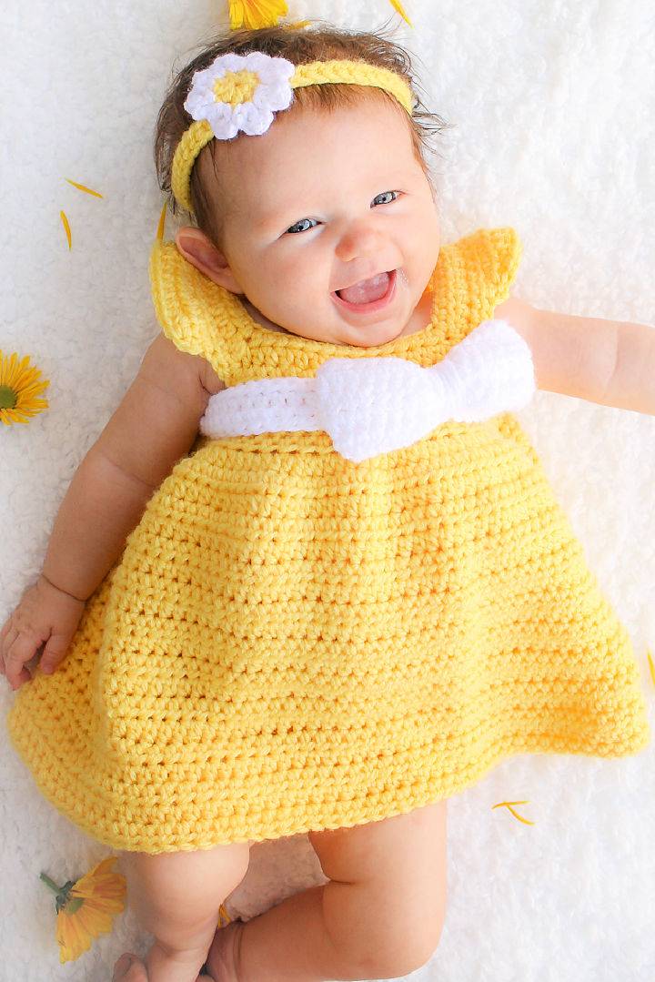 Simply Crochet Spring Baby Dress Pattern