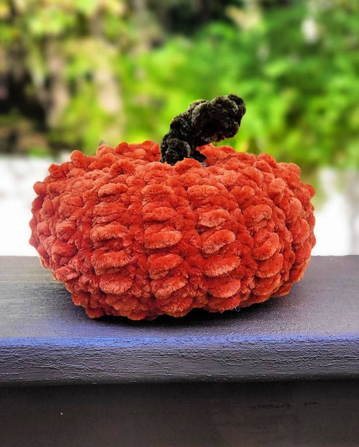 Stunning Crochet Velvet Pumpkins Pattern