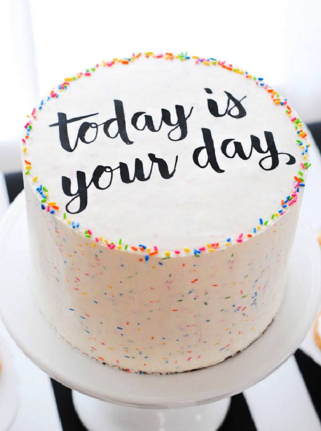 Today is Your Day Graduate Cake