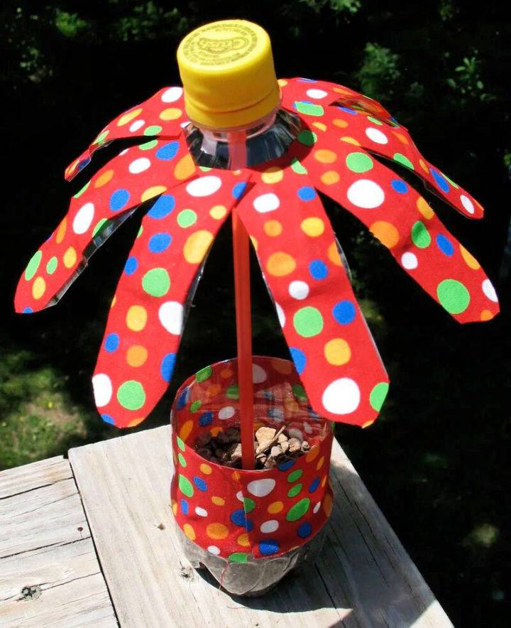 Create Your Own Water Bottle Flower