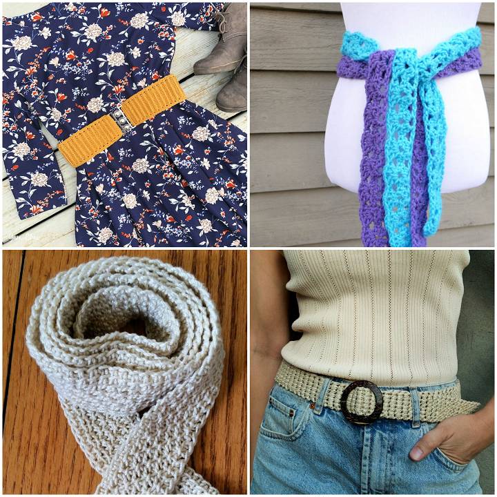 crochet belt pattern free