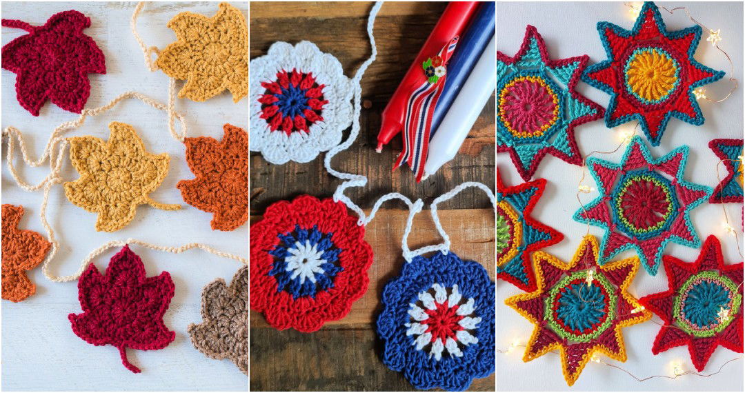 Crochet Garland Pattern: 25 Easy and Free Patterns to Try