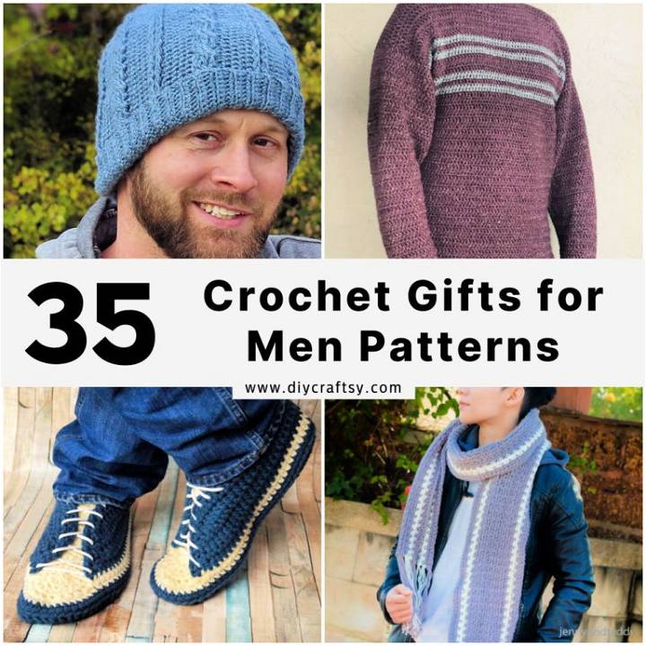 Crochet Gifts for Men 35 Free Crochet Patterns