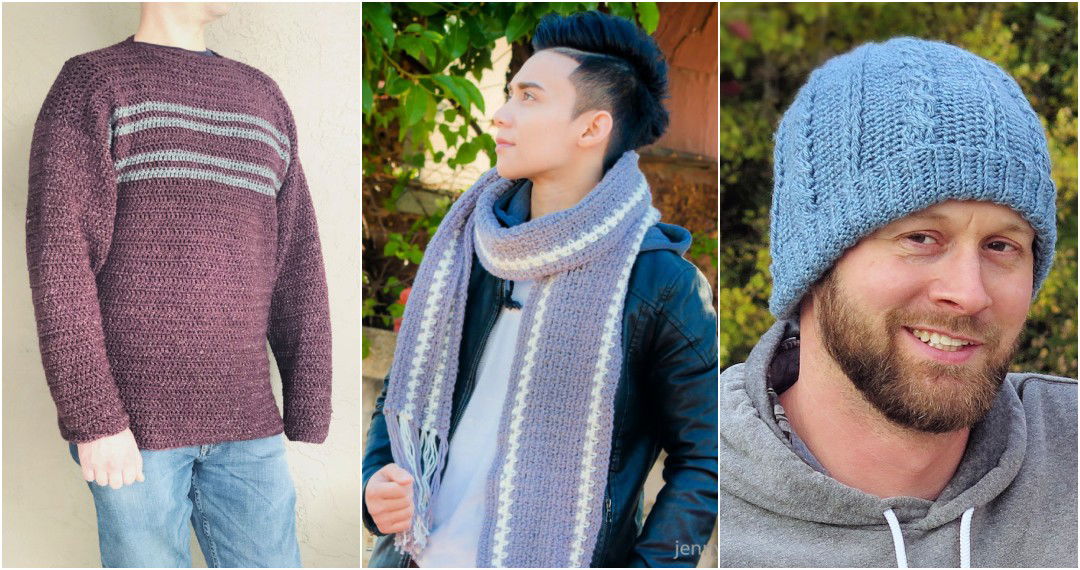 Crochet Gifts for Men: 35 Free Crochet Patterns