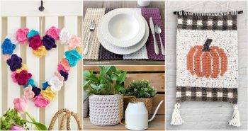 crochet home decor patterns free