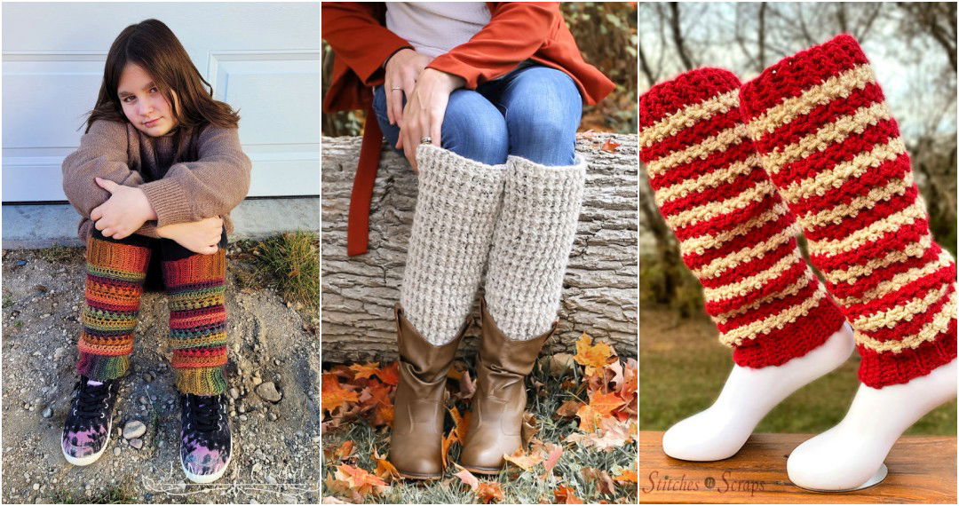 Crochet Leg Warmers Pattern ( 25 Free Patterns to Try)