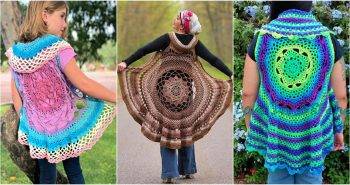 crochet mandala vest pattern
