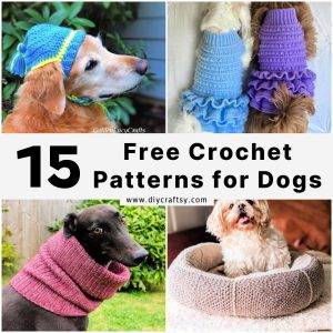 15 Free Crochet Patterns for Dogs (crochet Dog Accessories)