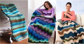 crochet ripple afghan pattern free