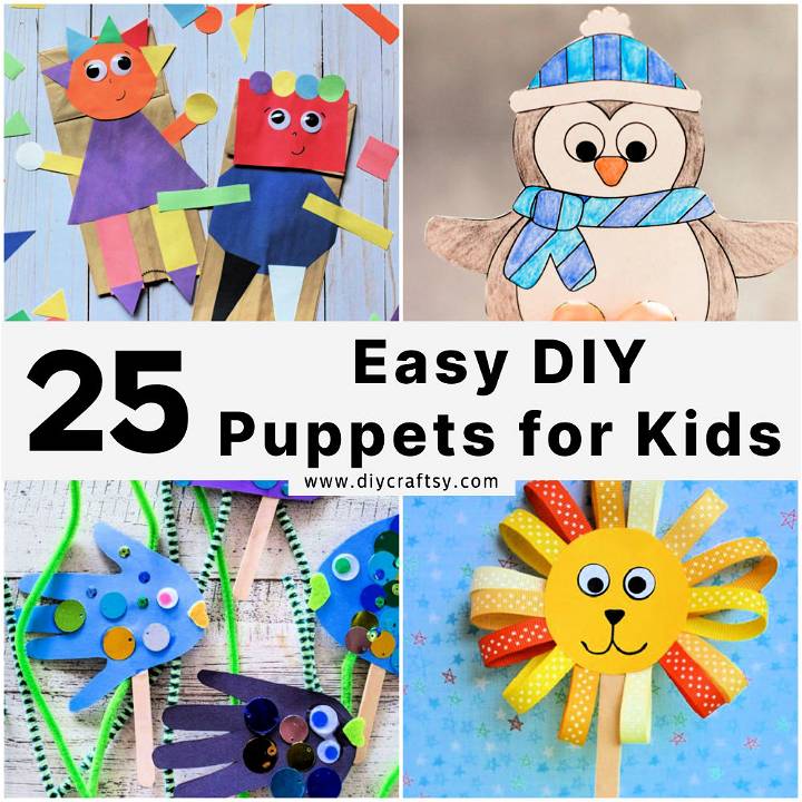 diy puppets for kids to make