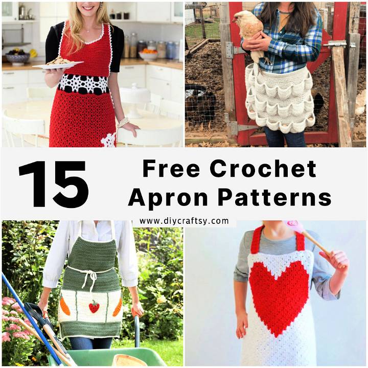 free crochet apron patterns
