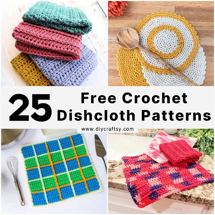 free crochet dishcloth patterns