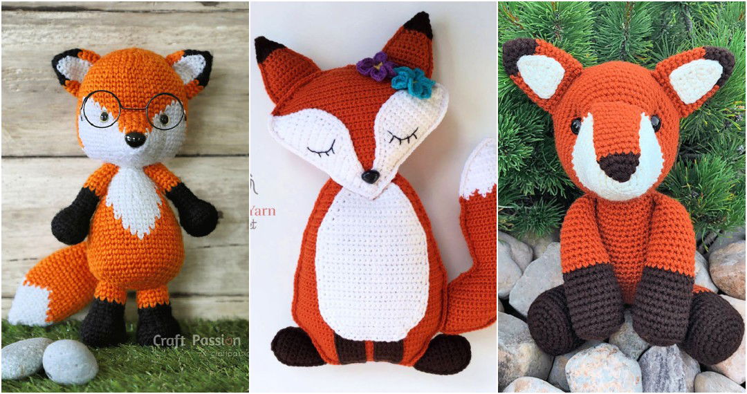 25 Free Crochet Fox Patterns (Fox Amigurumi Pattern)