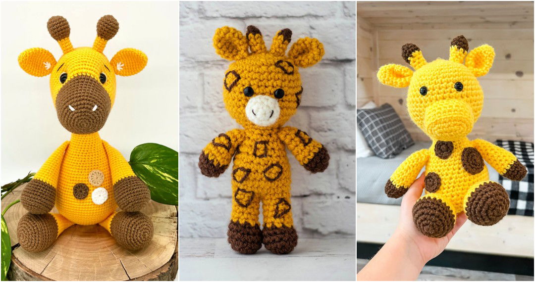 Crochet Giraffe Pattern (25 Free Amigurumi Patterns)