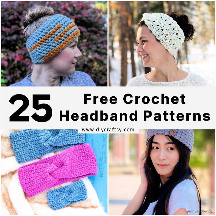 free crochet headband patterns