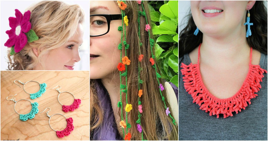 30 Free Crochet Jewelry Patterns for Everyone