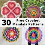 30 Free Crochet Mandala Patterns (Easy PDF Pattern) - DIY Crafts