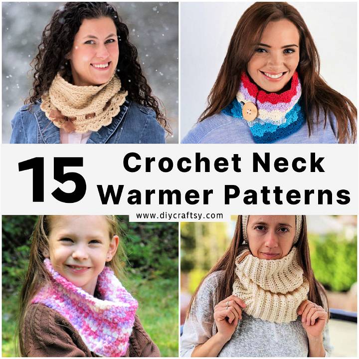 free crochet neck warmer patterns