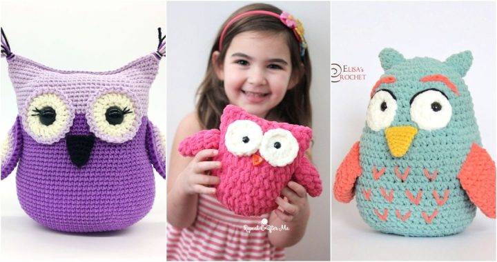 Owl Bathroom Set - Free Crochet Pattern - DIY Crafts