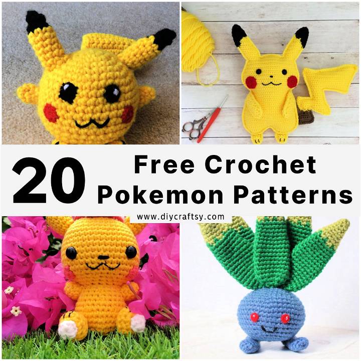 free pokemon crochet patterns