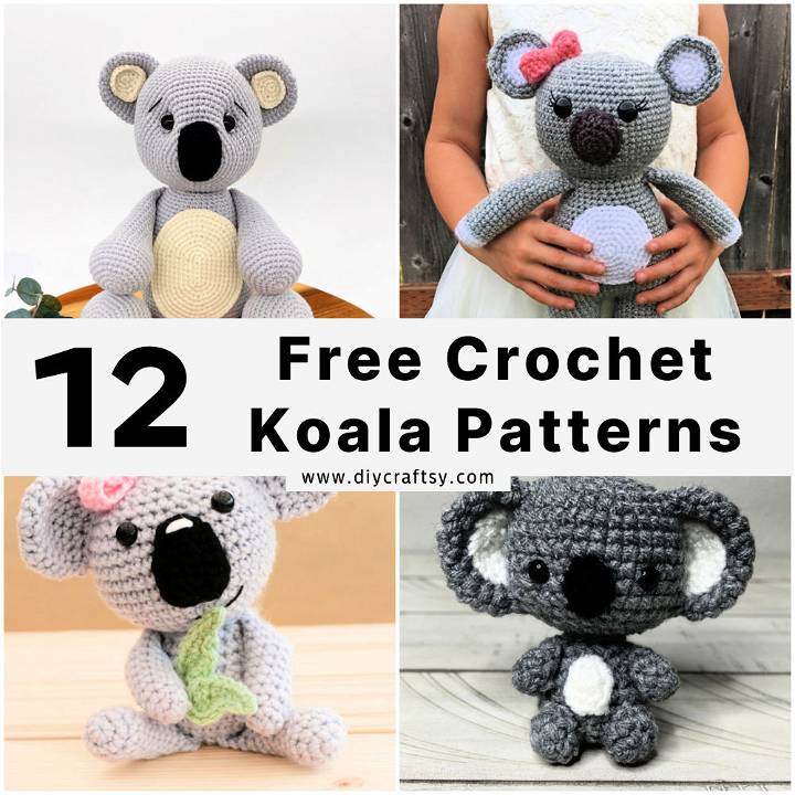 koala crochet pattern free