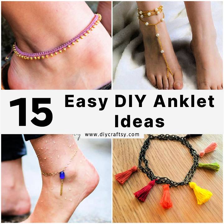 make diy anklets