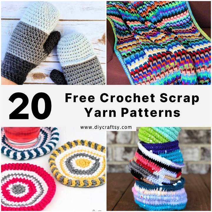 scrap yarn crochet projects free patterns