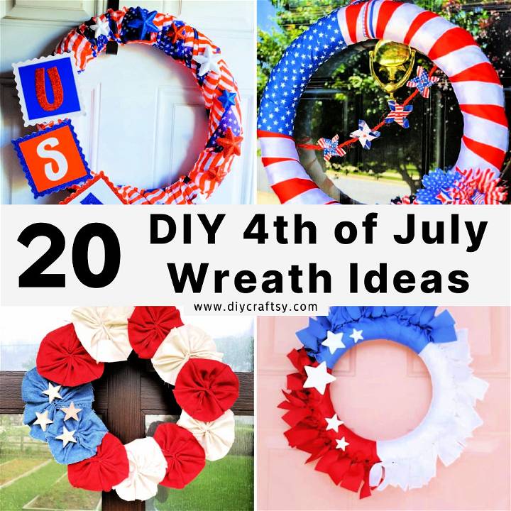 4th of july wreath ideas