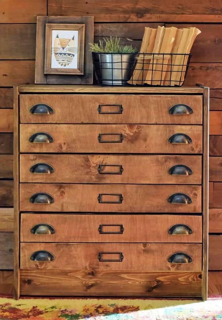 DIY Apothecary Cabinet From Rast Chest of Drawers