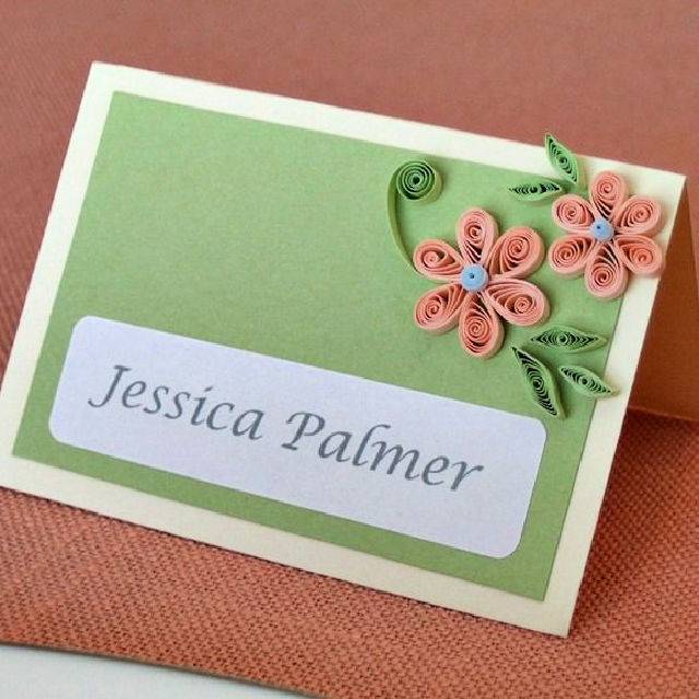 Basic Flower and Leaf Wedding Card Tutorial