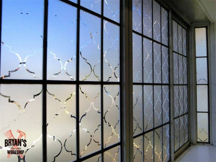Beautiful Contact Paper Privacy Window