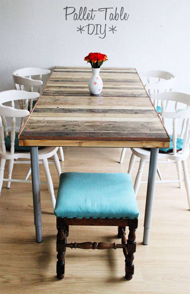Build Your Own Pallet Table