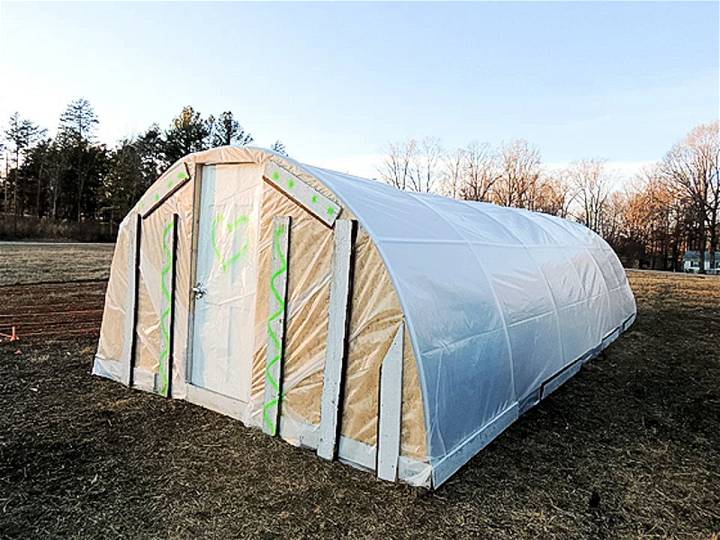 DIY 12x30′ PVC Greenhouse for Under $360