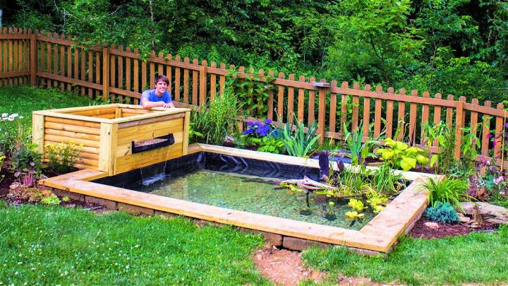 DIY Backyard Garden Pond