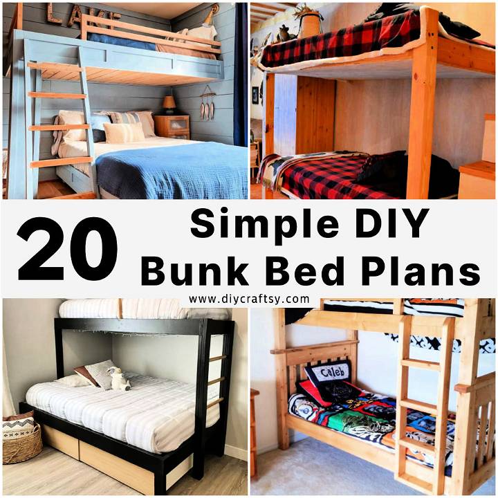 DIY bunk beds