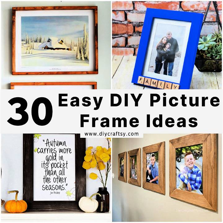 DIY picture frames