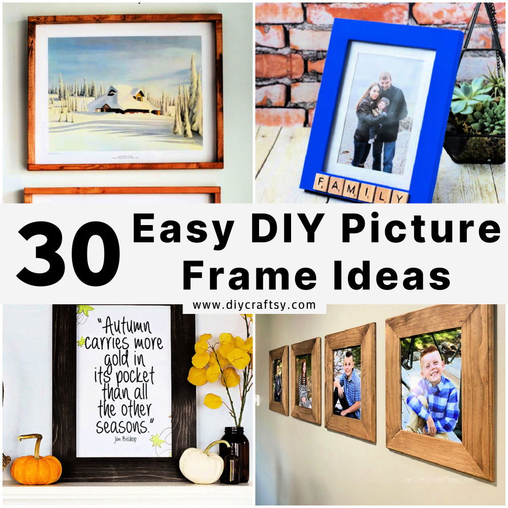 DIY picture frames