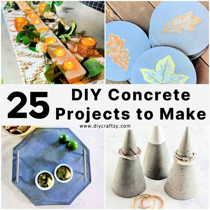 DIY small concrete projects