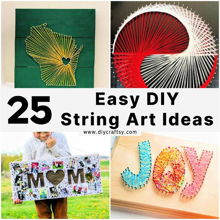 DIY String Art Kit String Art Patterns Home Decor Winding Drawing Winding  Nail Picture Room for Home Office : Amazon.in: Home & Kitchen