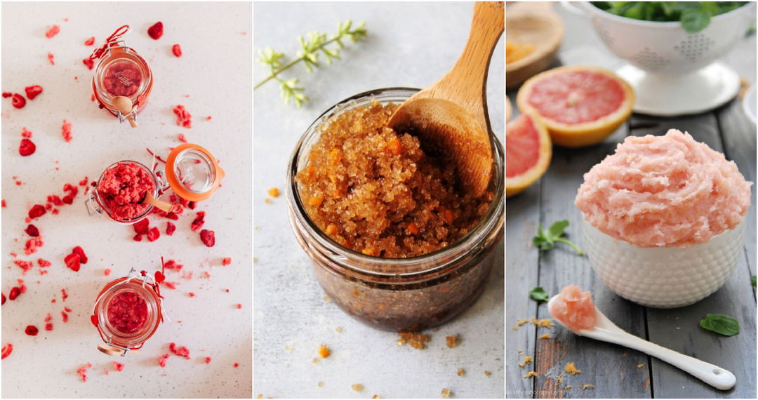 DIY sugar scrub