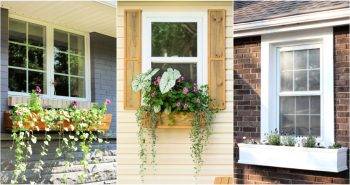 DIY window planter box