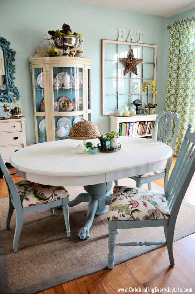Dining Table Chairs Makeover With Annie Sloan Chalk Paint