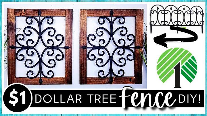 Dollar Tree Fence