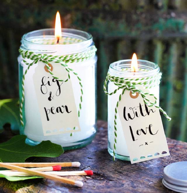 Easy DIY Lovely Scented Candles
