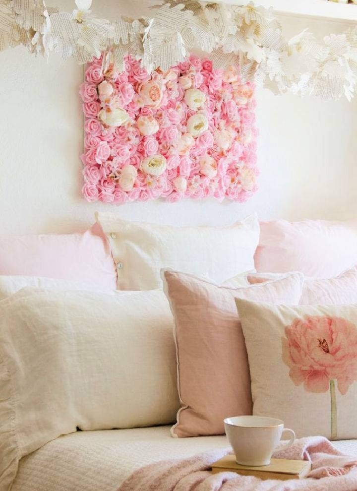 Flower Wall Hanging for the Girls Bedroom