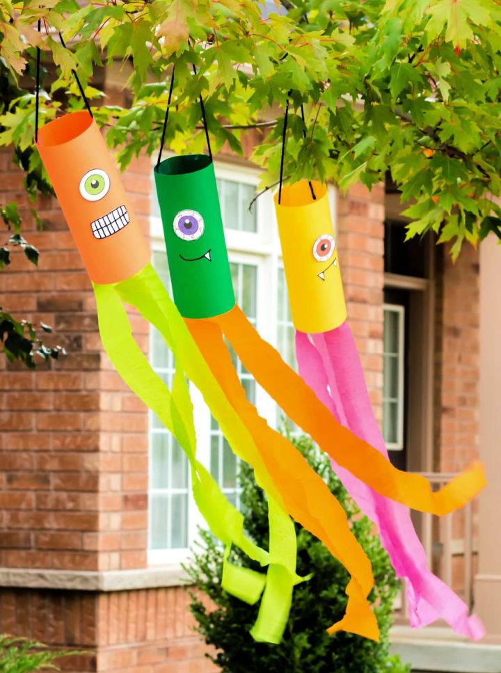 Good Monster Windsock With Cardstock Paper