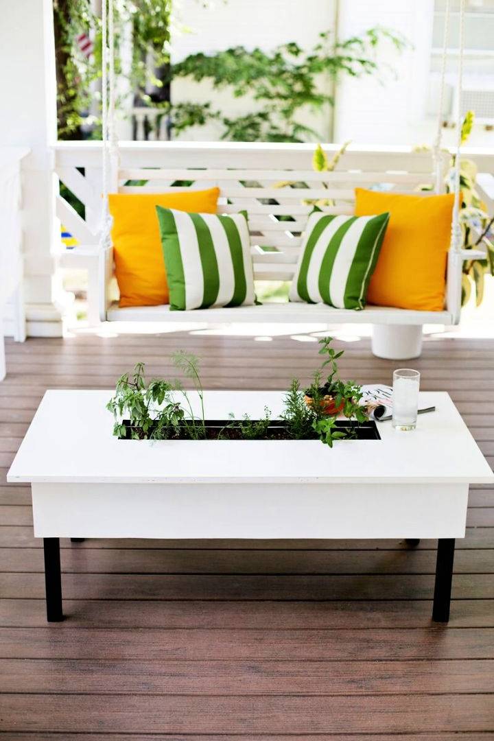 Herb Garden Coffee Table Plans