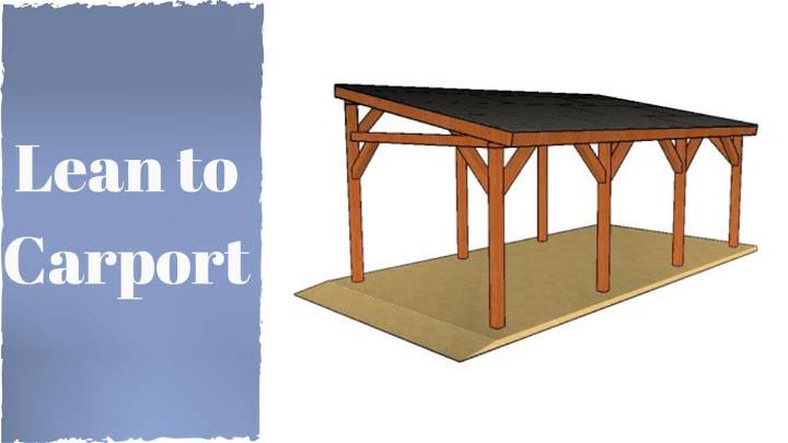 How to Build a Lean to Carport